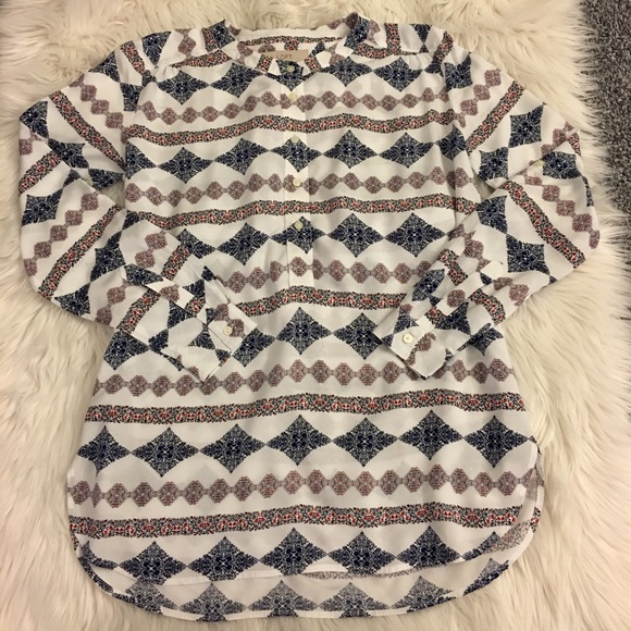 LOFT | patterned tunic - Picture 2 of 8